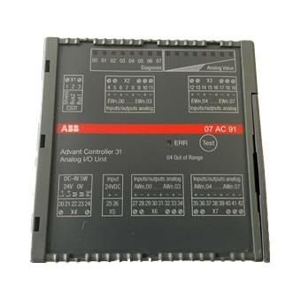 ABB 07AC91 BUS MODULE WITH ONBOARD IO-16AC