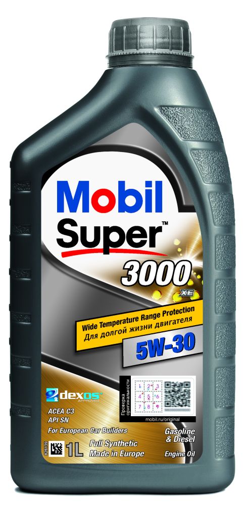 MOBIL SUPER 3000 5W-30 XE, 1 l.