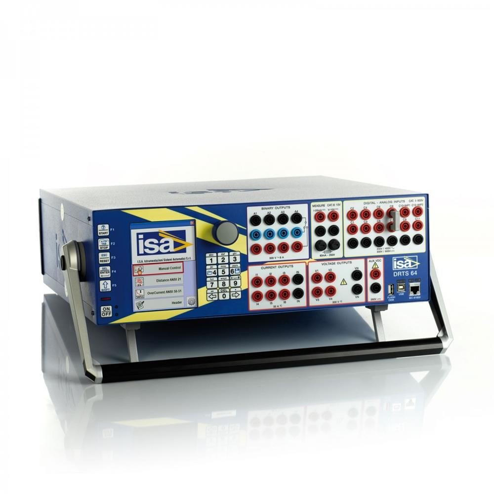 DRTS 64 Device for testing all types of relay protection devices