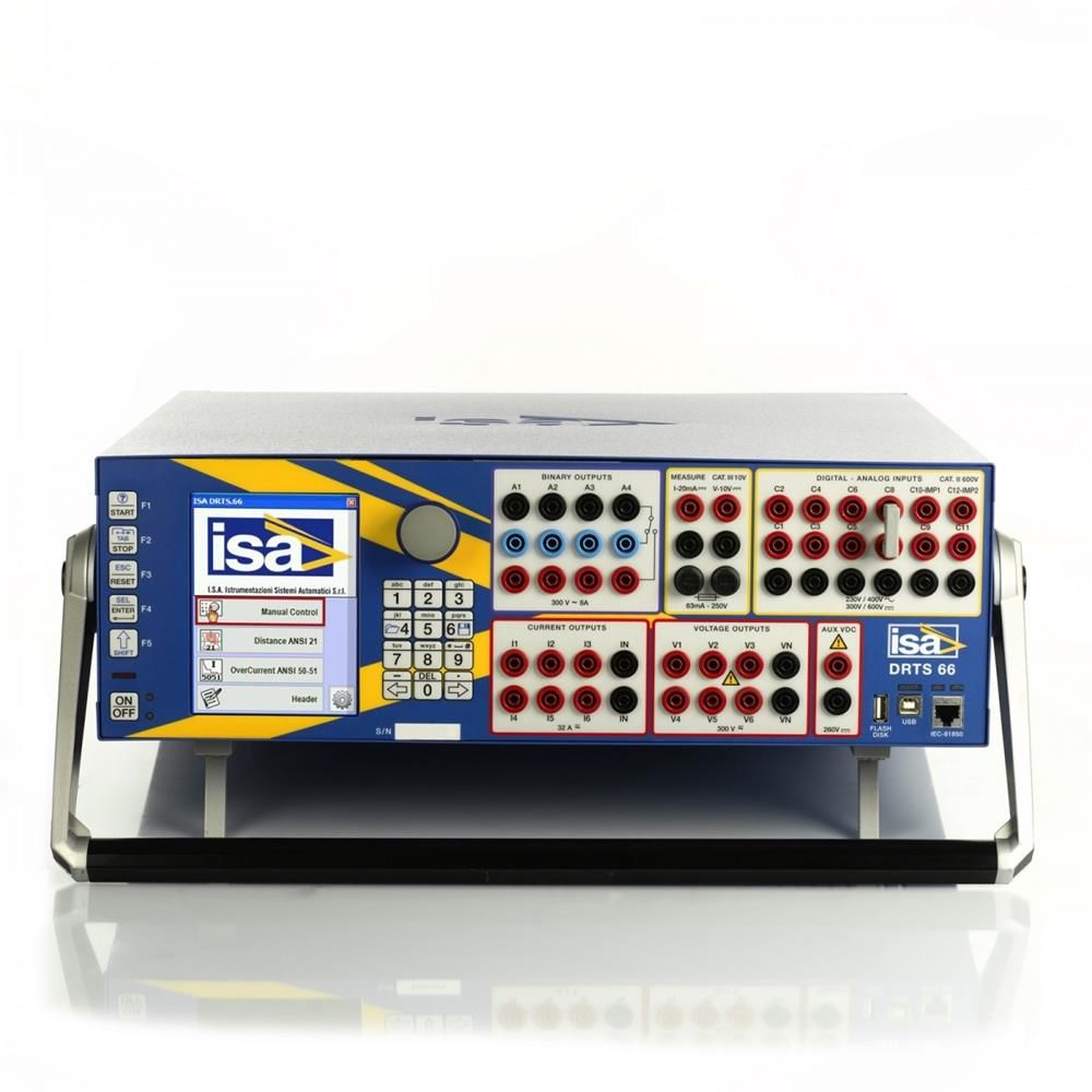 DRTS 66 Device for testing all types of relay protection devices