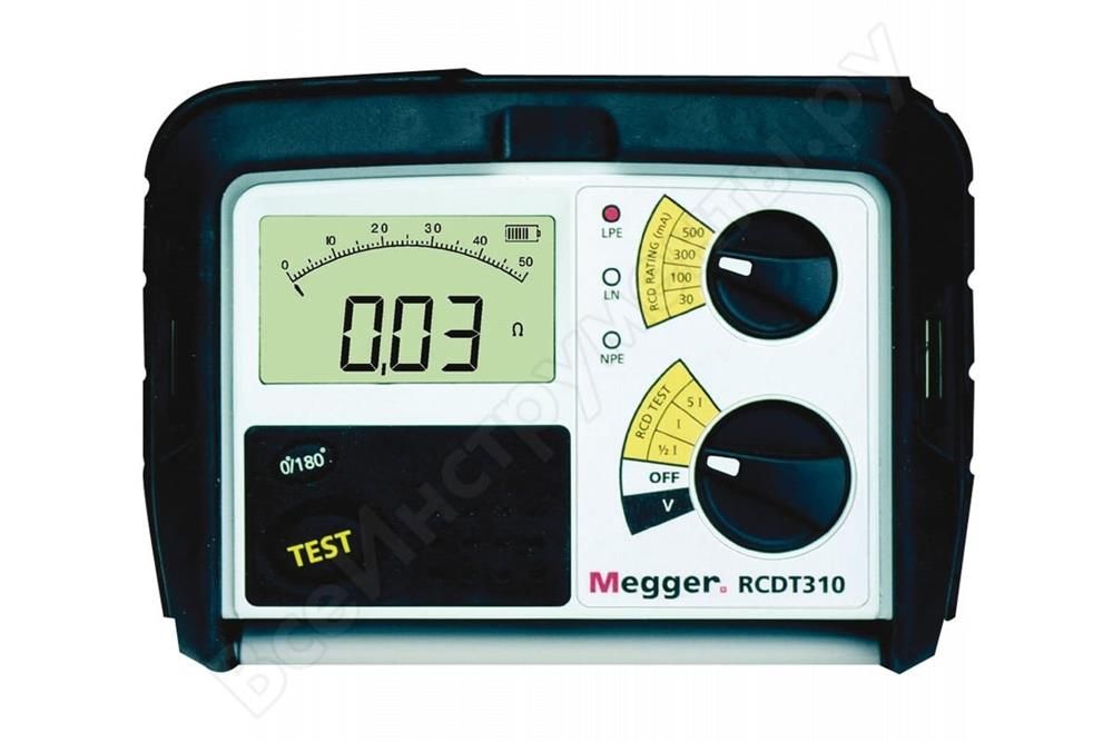 RCDT310 RCD parameter meter