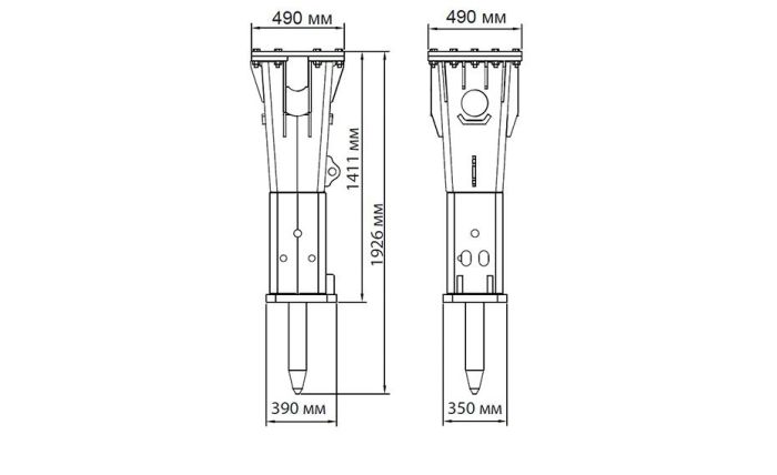 Гидромолот HammerMaster HM 120