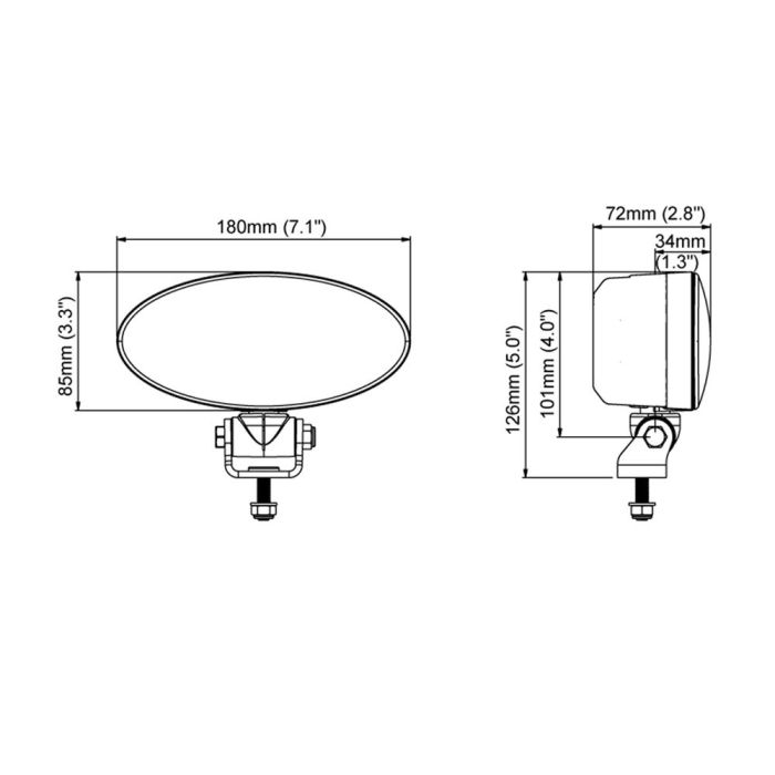 Фара Nordic Lights Sato 725