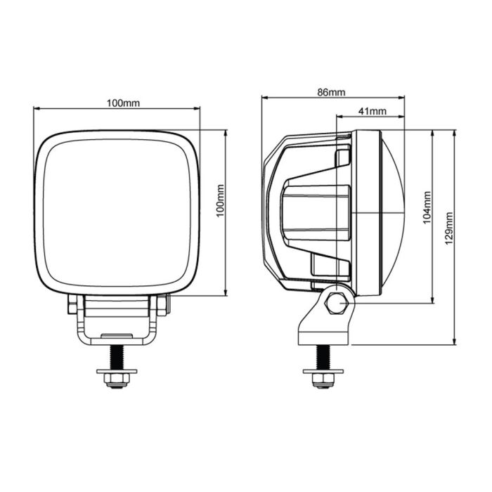 Фара Nordic Lights Scorpius Pro 415 PH безбликовая оптика Phenom