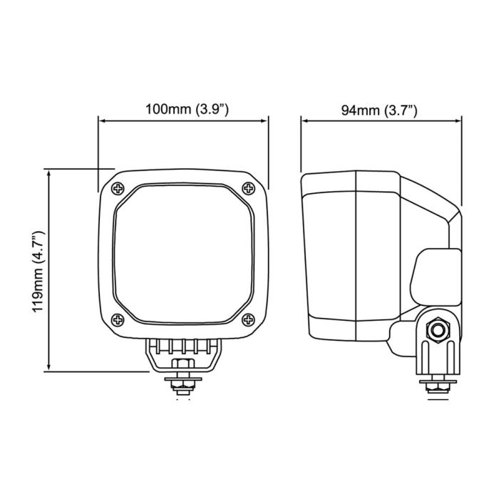 Фара Nordic Lights N25 Halogen D R