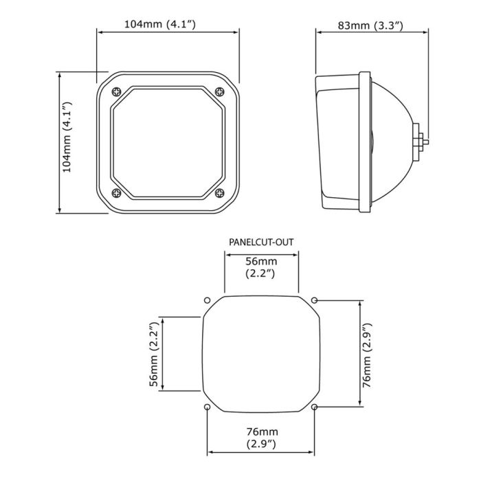 Фара Nordic Lights N25 Halogen F0°