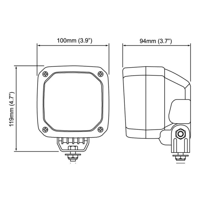 Фара Nordic Lights N25 Halogen R