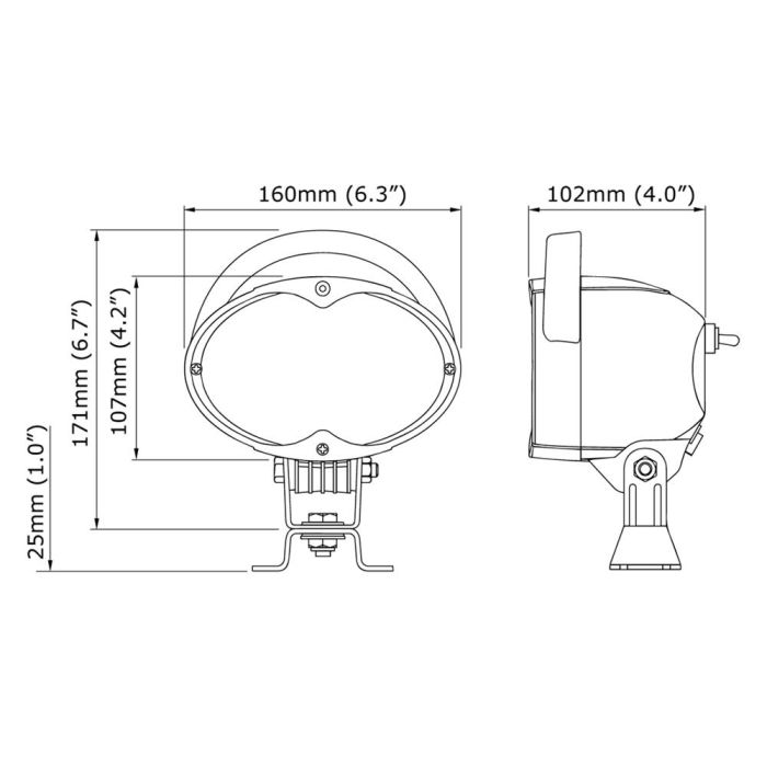 Фара Nordic Lights N300 Halogen D H