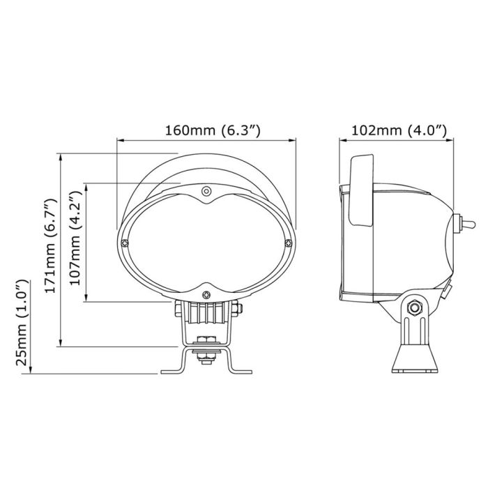 Фара Nordic Lights N300 Halogen D TP H