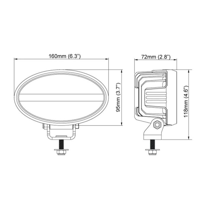 Фара Nordic Lights Sato Go 625