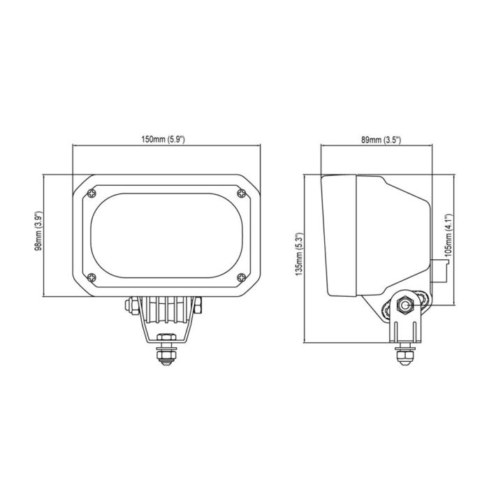 Фара Nordic Lights N100 Halogen D TP