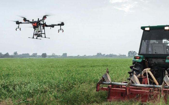 DJI Agras T16 Hexacopter for agriculture