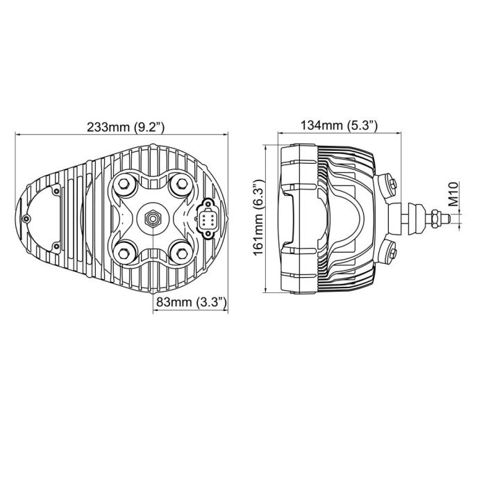 Фара Nordic Lights Sculptor N6001 QD LED