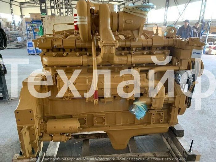 Двигатель Komatsu SA6D170E-2 на бульдозеры Komatsu D275A-2, D375A-3, D375A-5