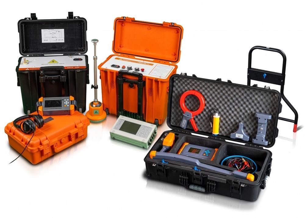 CableScan mini+ Kit for identifying fault locations and cable tracing