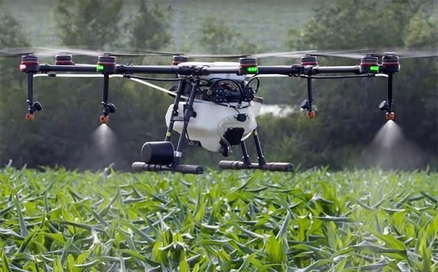 DJI Agras MG-1 Octocopter for agriculture