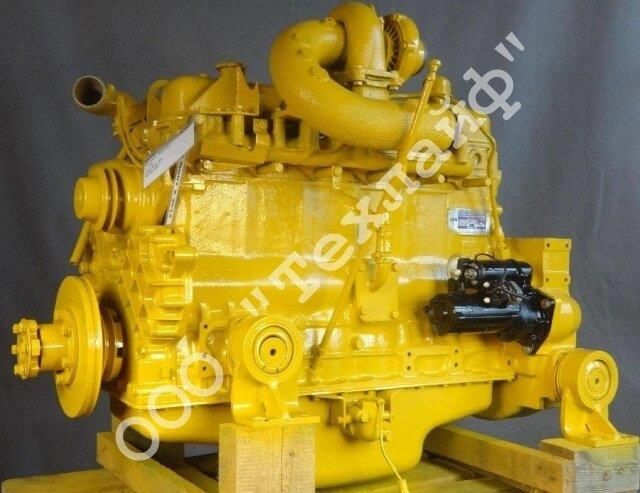 Двигатель Komatsu S6D105-1 на экскаватор колесный Komatsu PW210-1, PC220NLC, GD611A-1, GD661A -1, GD521A-1