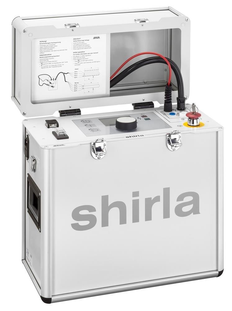 SHIRLA Device for locating shell damage