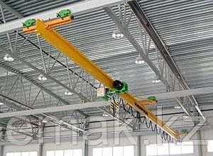 Suspended beam cranes