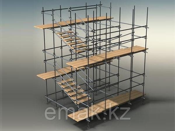 Clamp scaffolding