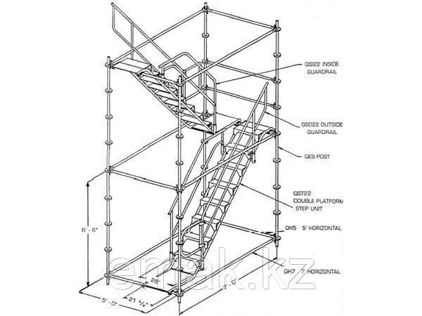 QES scaffolding system